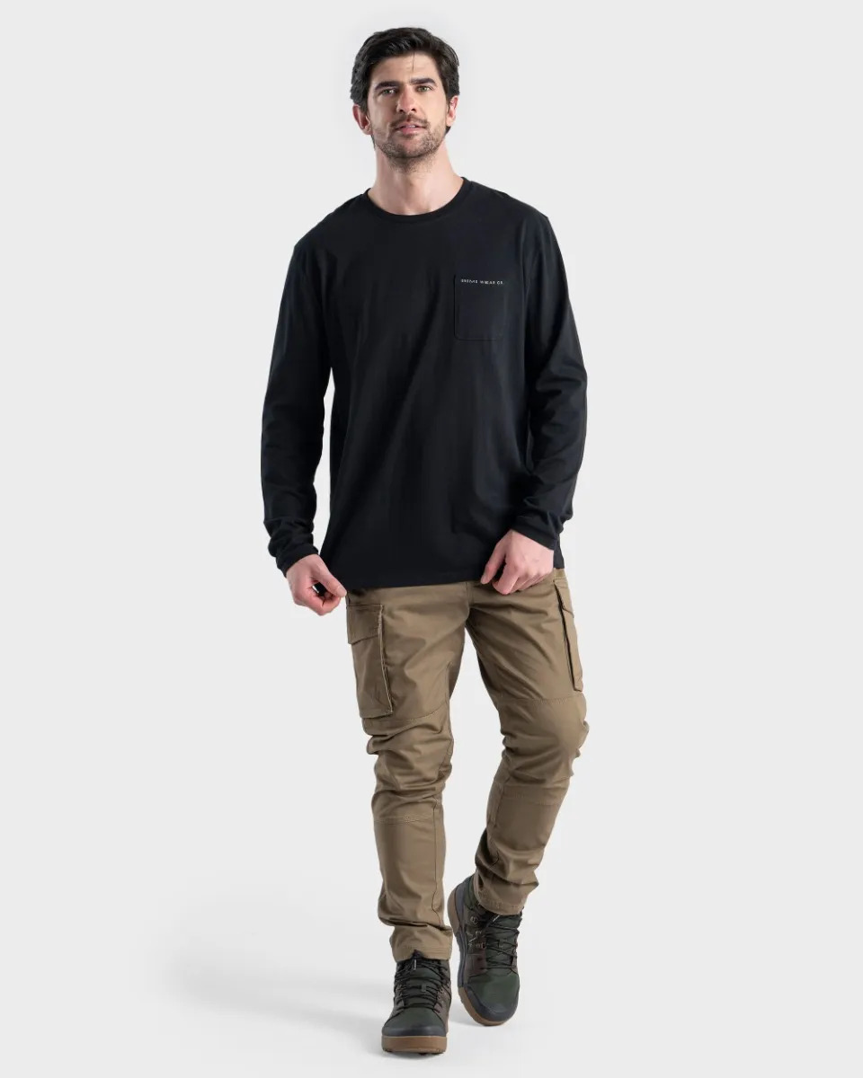 POLERA ALGODON MANGA LARGA NANDOR HOMBRE GNOMO - 3