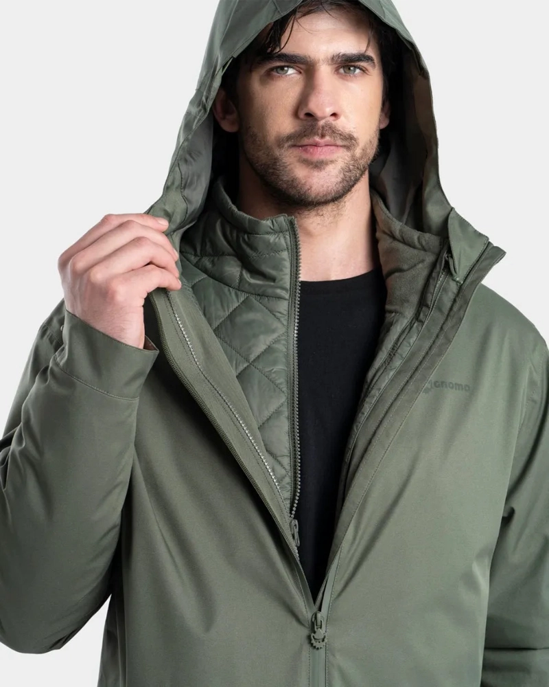 CHAQUETA IMPERMEABLE 3-1 ECO HAGER HOMBRE GNOMO - 4