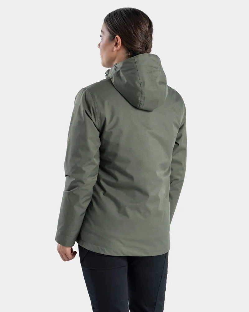 CHAQUETA IMPERMEABLE 3-1 ECO MOKAR MUJER GNOMO - 2