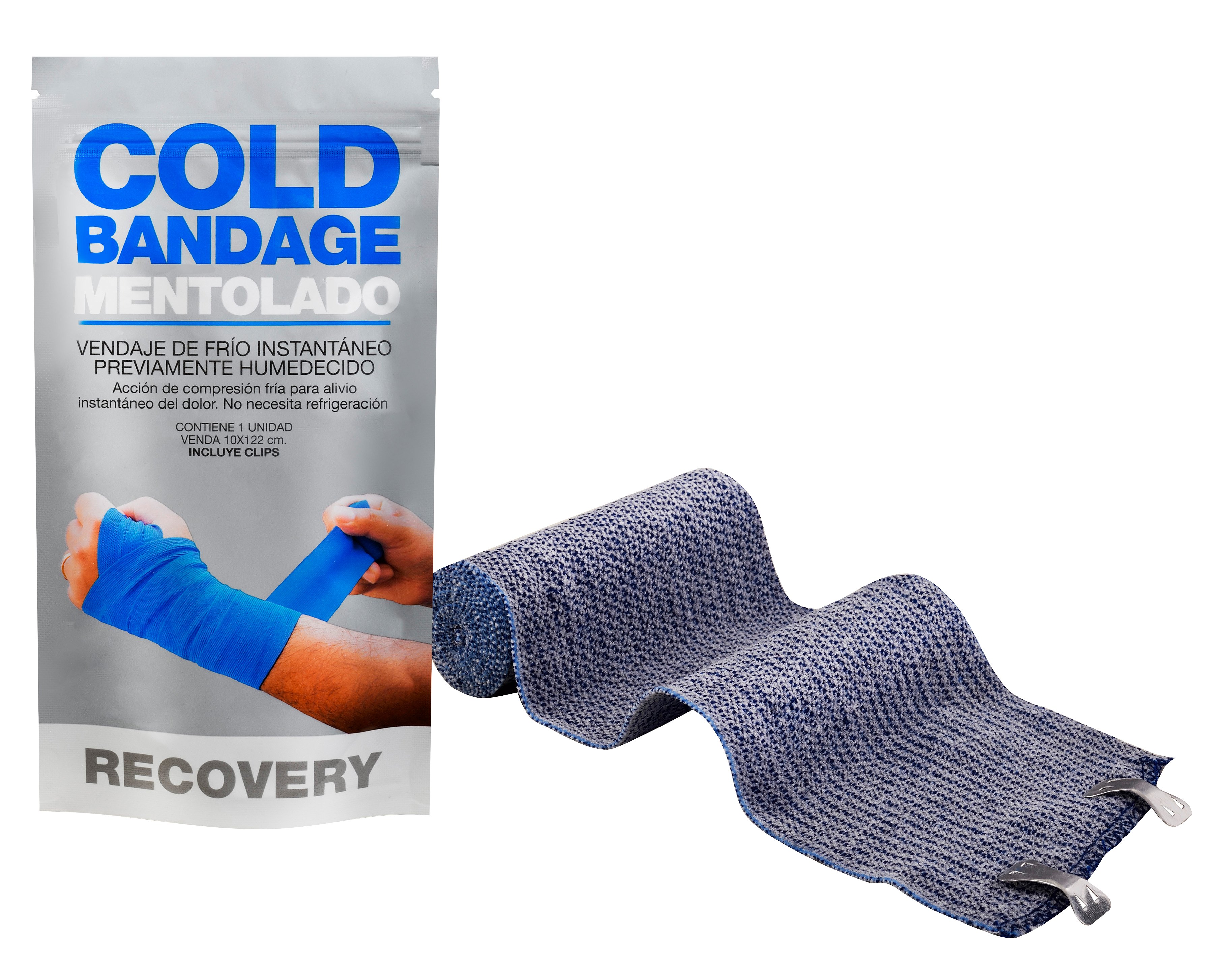 VENDA FRIA DEPORTIVA PARA TODO TIPO DE LESION DESINFLAMA 10 X 122CM - 1