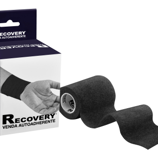 VENDA AUTOADHERENTE NEGRA RECOVERY 4,8CM X 7,5MT - 1