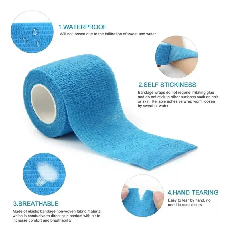 VENDA AUTOADHERENTE RECOVERY AZUL 7,5 CM X 4,5 M - 4