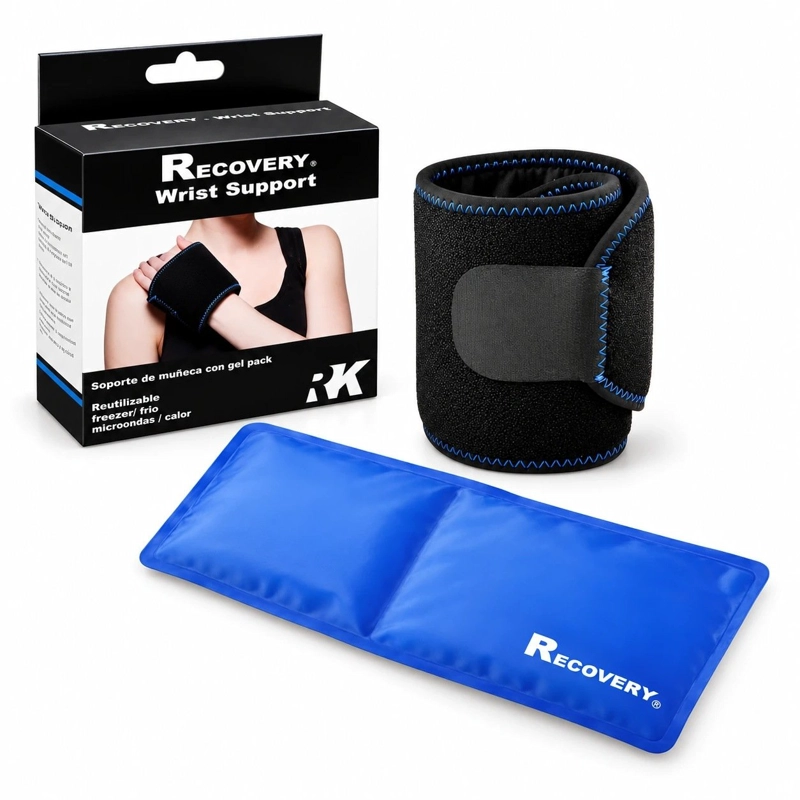 SOPORTE DE MUÑECA RECOVERY CON GEL PACK FRIO/CALOR - 1