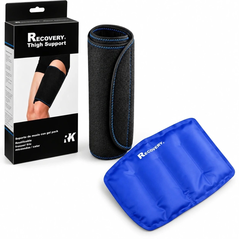SOPORTE DE MUSLO/PANTORRILLA RECOVERY CON GEL PACK FRIO/CALOR - 1