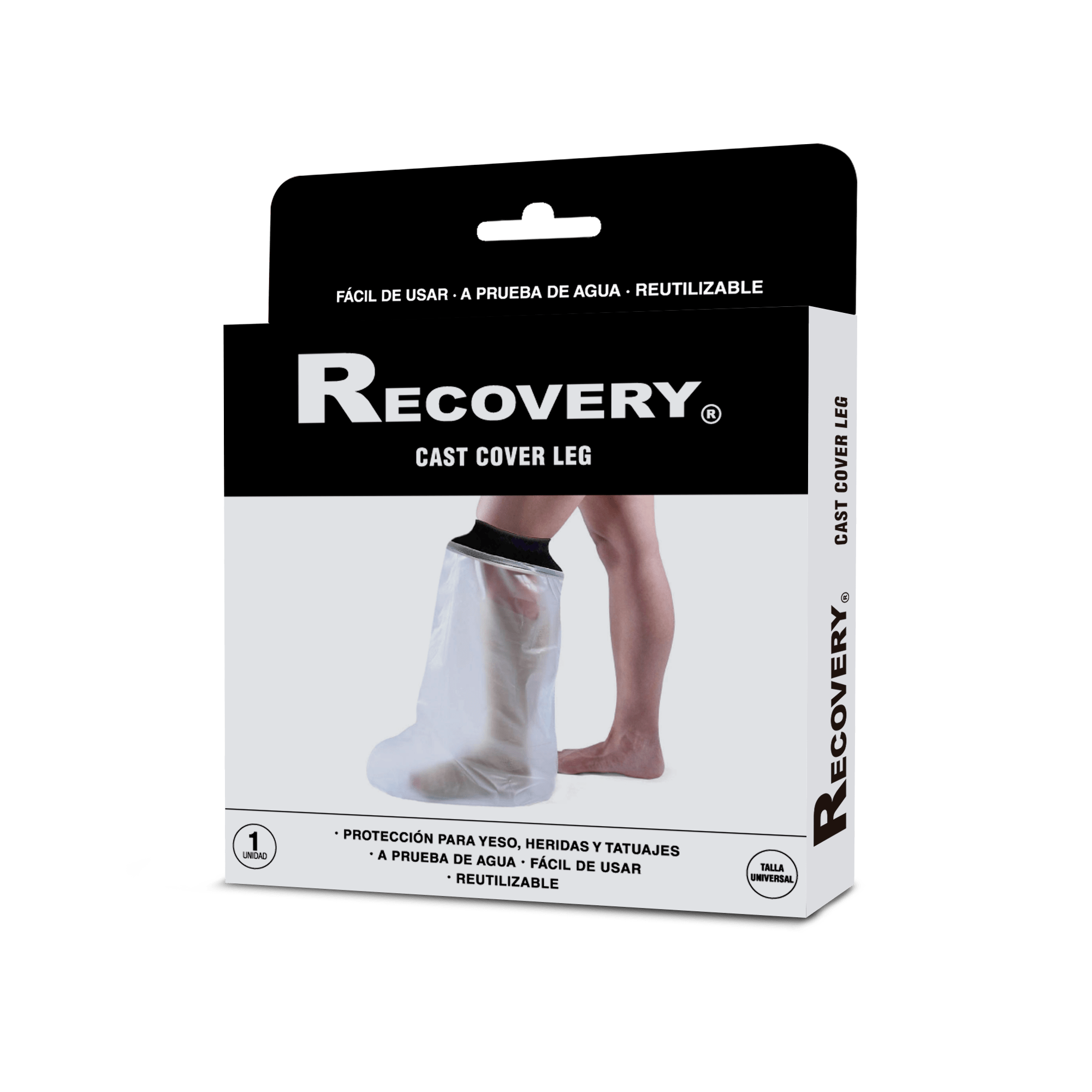BOLSA RECOVERY PROTECTORA PIERNA A PRUEBA AGUA REUTILIZABLE - 1