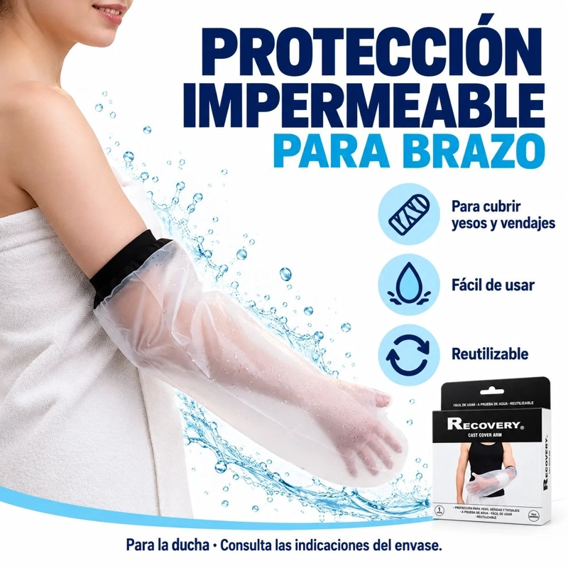 BOLSA RECOVERY PROTECTORA BRAZO REUTILIZABLE A PRUEBA AGUA - 5
