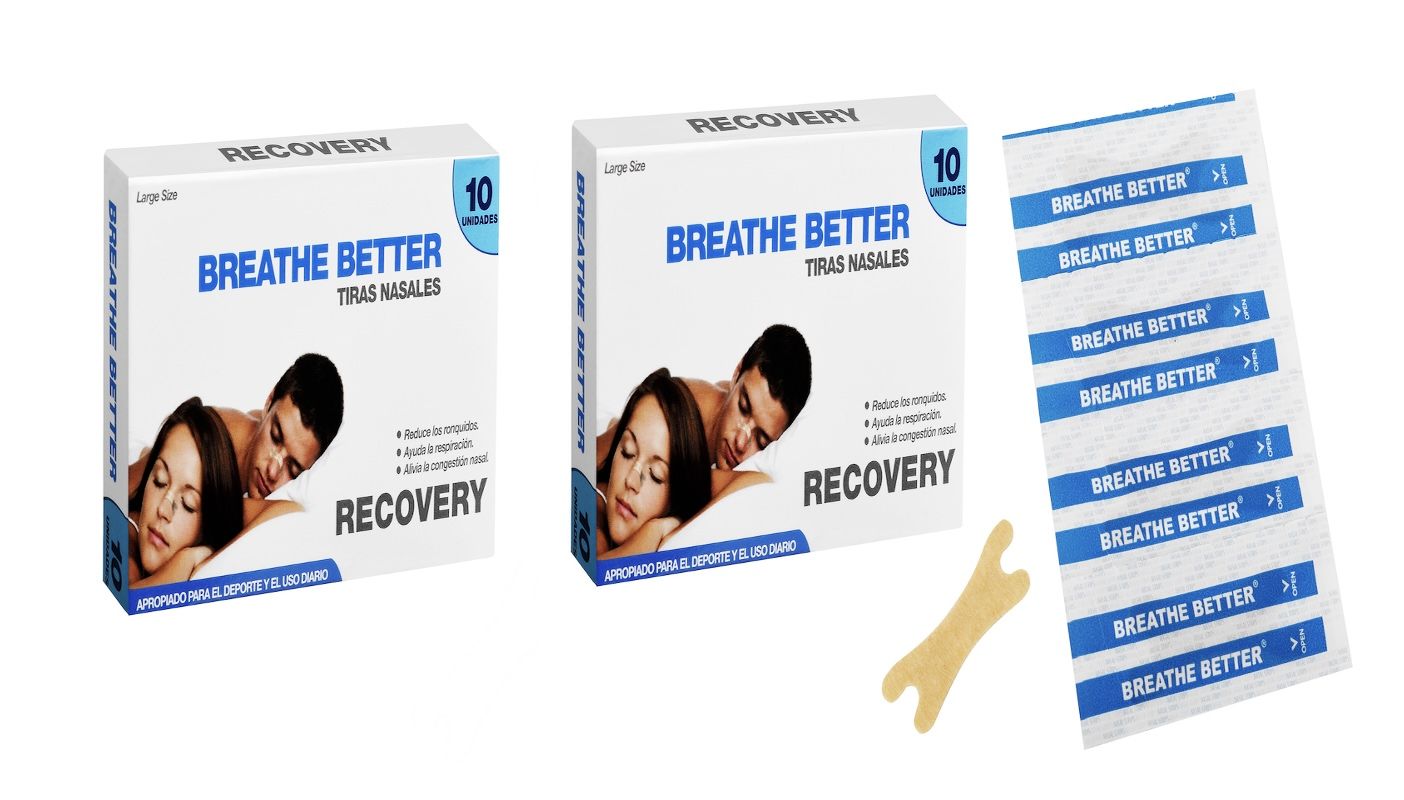 PACK RESPIRA MEJOR TIRAS NASALES X 20 UNIDADES RECOVERY - 1