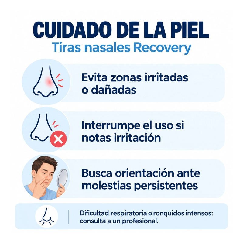 PACK RESPIRA MEJOR TIRAS NASALES X 20 UNIDADES RECOVERY - 5