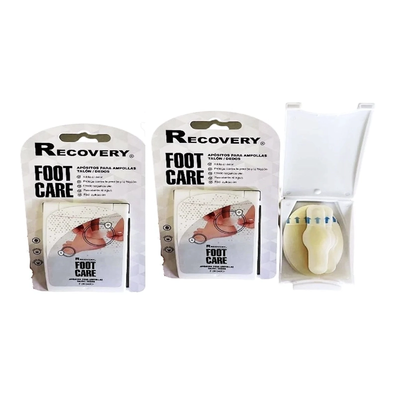 PACK APÓSITOS RECOVERY HIDROCOLOIDE AMPOLLA TALÓN DEDOS - 1