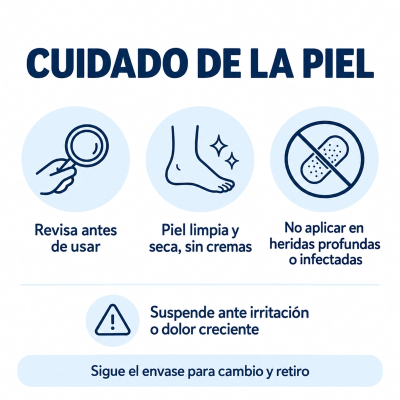PACK APÓSITOS RECOVERY HIDROCOLOIDE AMPOLLA TALÓN DEDOS - 5
