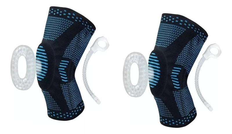 PACK RODILLERA RECOVERY DEPORTIVA ORTOPÉDICA SOPORTE LATERAL ARTRITIS GRIS - 2