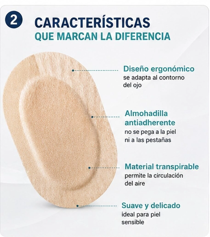 PARCHE OCULAR ES 58MMX80MM 20 UNIDADES RECOVERY - 2