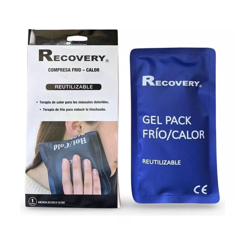 COMPRESA DE GEL RECOVERY FRIO/CALOR 23 X 13 CM - 1