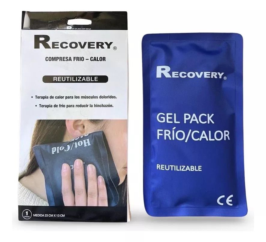 COMPRESA DEPORTIVA FRIO/CALOR 23CM X 13CM RECOVERY - 1