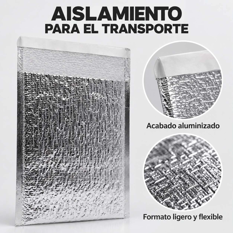 SOBRE TERMICO RECOVERY 22,4 X 25,4 X 4 CM, 1 UNIDAD - 3