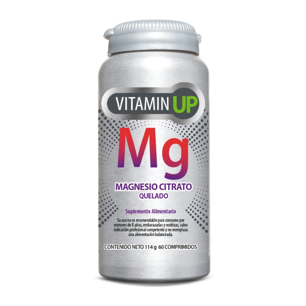 MAGNESIO CITRATO QUELADO 60 CAPS VITAMIN UP NEWSCIENCE - 1
