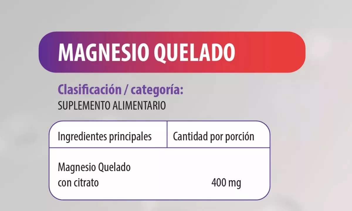 MAGNESIO CITRATO QUELADO 60 CAPS VITAMIN UP NEWSCIENCE - 3