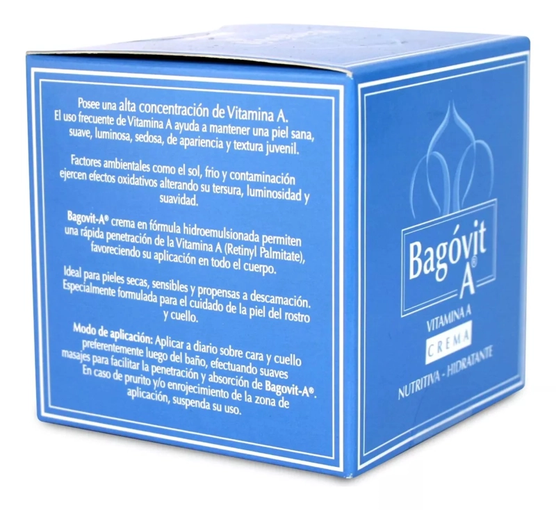 CREMA ROSTRO Y CUELLO 100 G BAGOVIT A LIGHT NUTRITIVA HIPOALERGENICA - 2