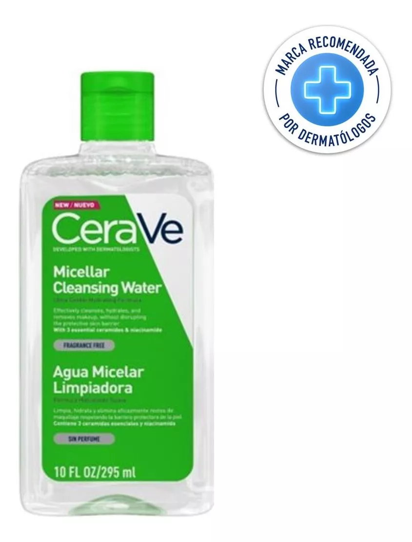 AGUA MICELAR CUERPO CERAVE 295 ML LIMPIADORA - 1