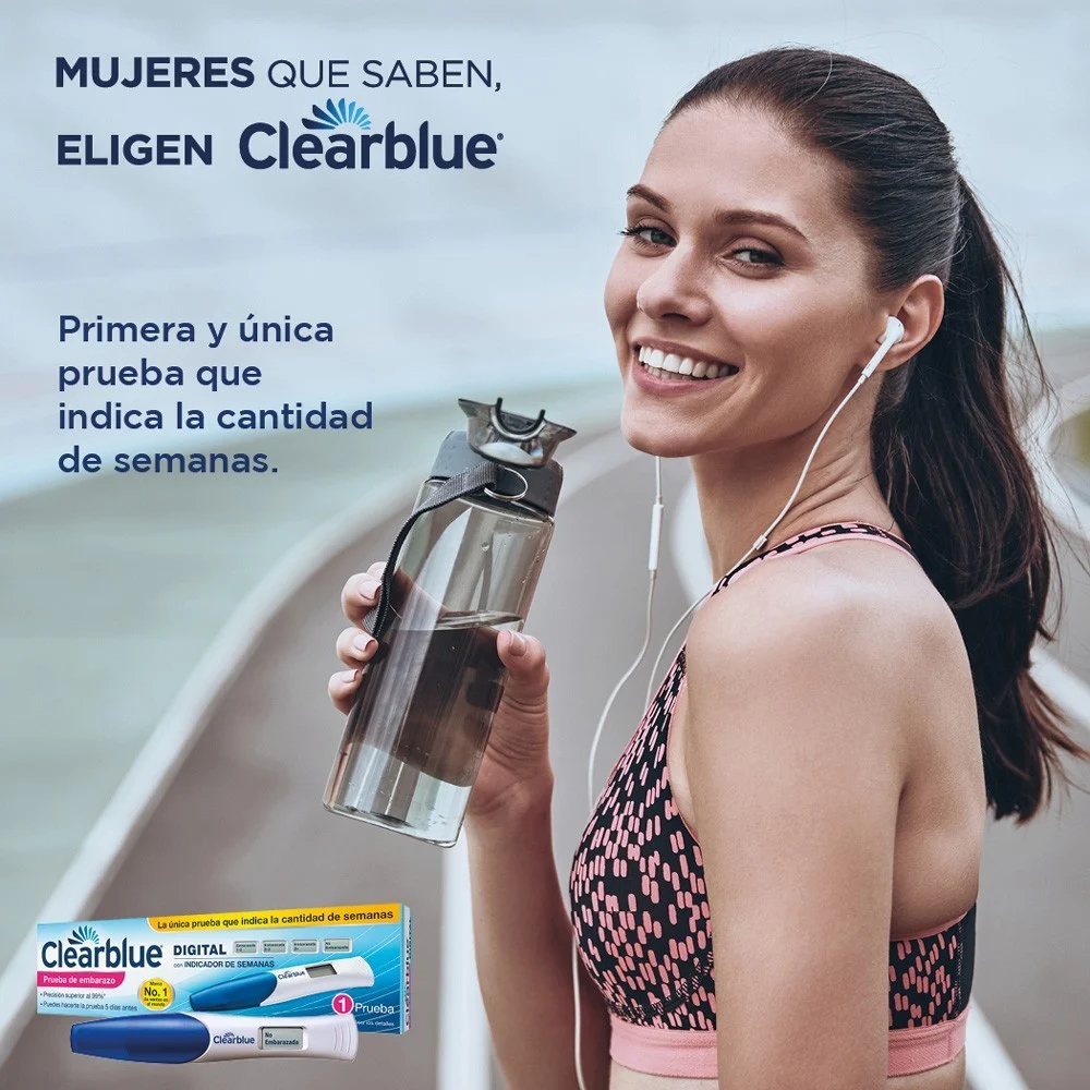 CLEARBLUE TEST DIGITAL DE EMBARAZO 1 PRUEBA - 4