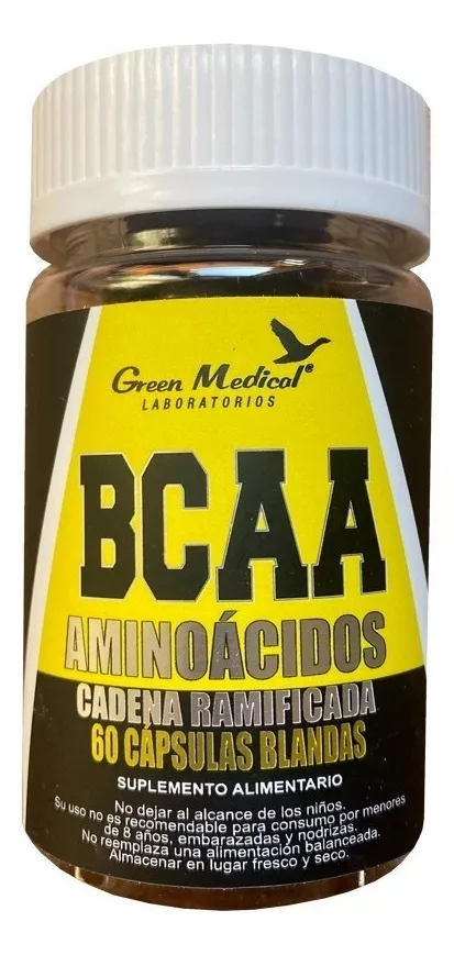 AMINOACIDO GREEN MEDICAL BCAA S CAPSULAS 60 UN - 1