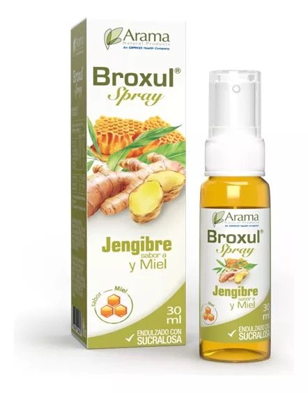 BROXUL PROPÓLEO SPRAY CON JENGIBRE MENTOL VITAMINA C Y MIEL 30ML - 1