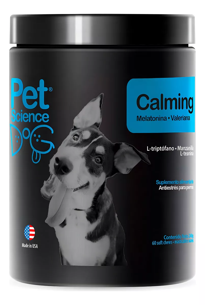 TRANQUILIZANTE PERRO 60 TABLETAS PETSCIENCE ANTIESTRÉS MASTICABLES SUAVES - 3