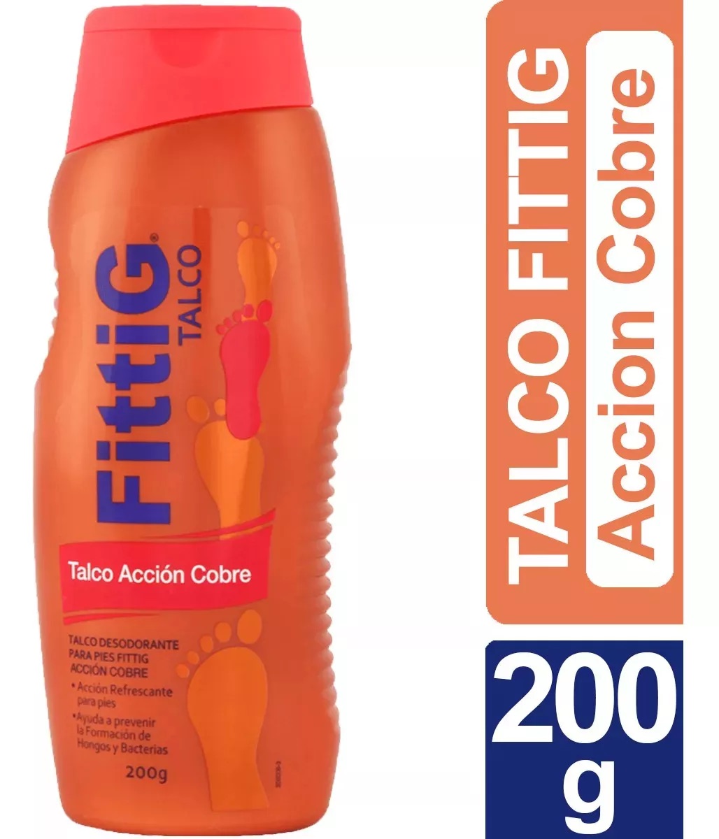 TALCO DESODORANTE FITTIG ACCIÓN COBRE 200G - 2
