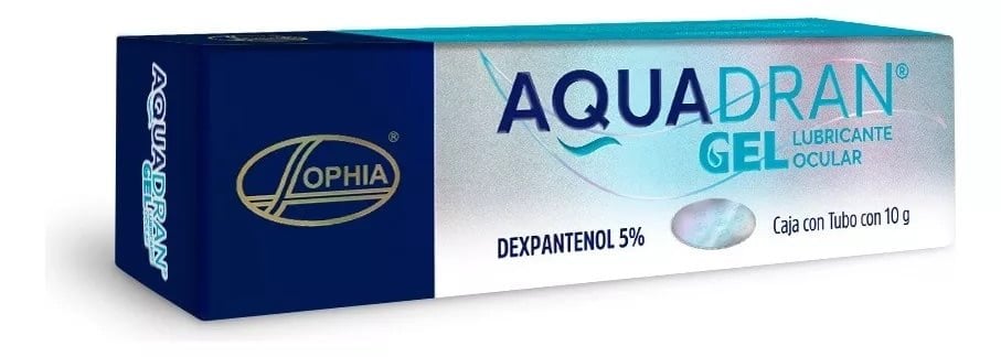 SUPLEMENTO ALIMENTICIO CAPSULAS BLANDAS AQUADRAN GEL 5% UNGÜENTO OFTÁLMICO TUBO 10 GR - 1