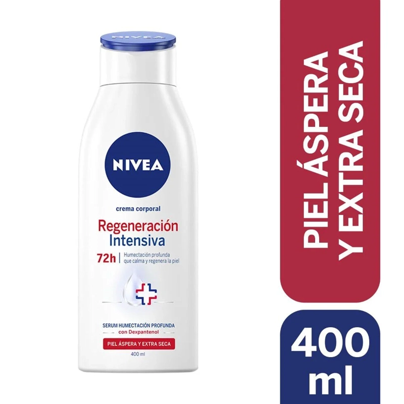 CREMA CUERPO NIVEA 400 ML REGENERACIÓN INTENSIVA SERUM HUMECTACIÓN PROFUNDA - 1