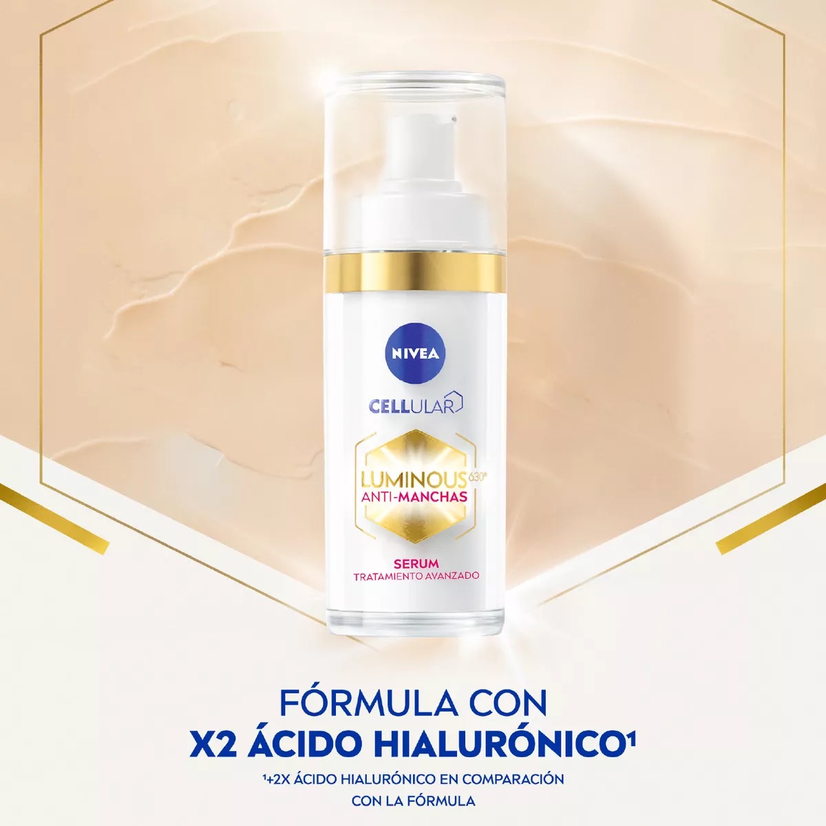 SÉRUM ROSTRO Y CUELLO NIVEA 30 ML CELLULAR LUMINOUS ANTI MANCHAS TIPO PIEL TODO TIPO PIEL - 3