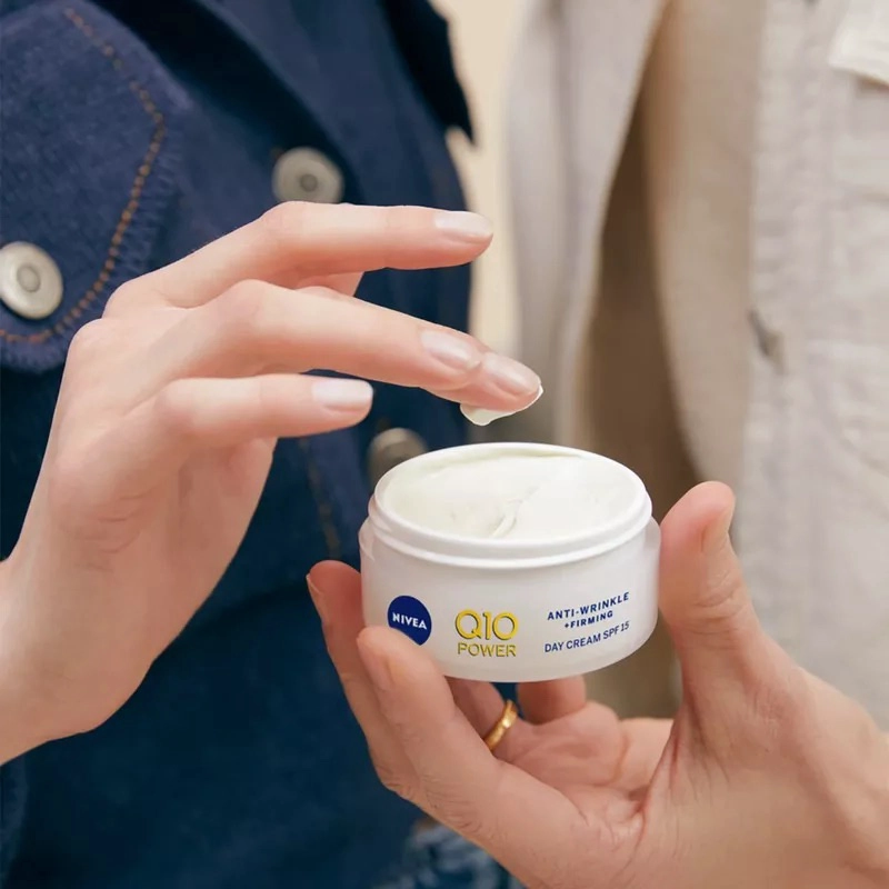 CREMA ROSTRO NIVEA SPF 15 50 ML ANTIARRUGAS Q10 POWER DÍA TIPO PIEL PIEL NORMAL A SECA - 3