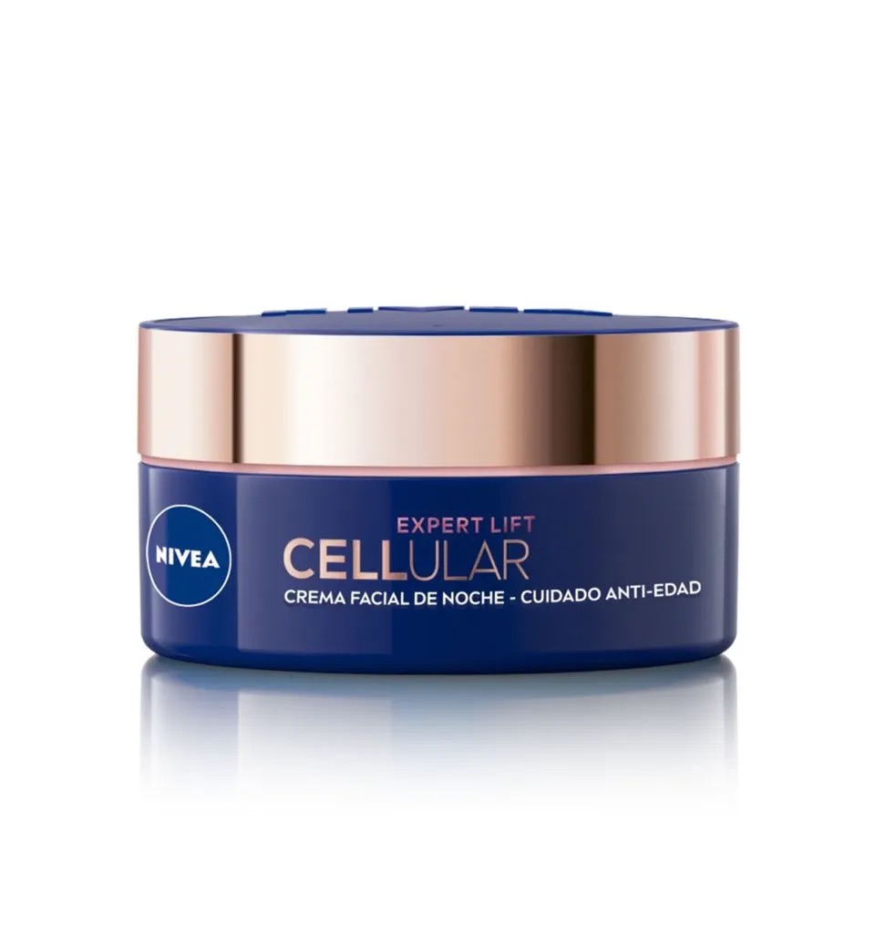 CREMA ROSTRO NIVEA 50 ML ANTIEDAD AVANZADO NOCHE CELLULAR EXPERT LIFT TODO TIPO PIEL /49 G 18+ AÑOS - 2
