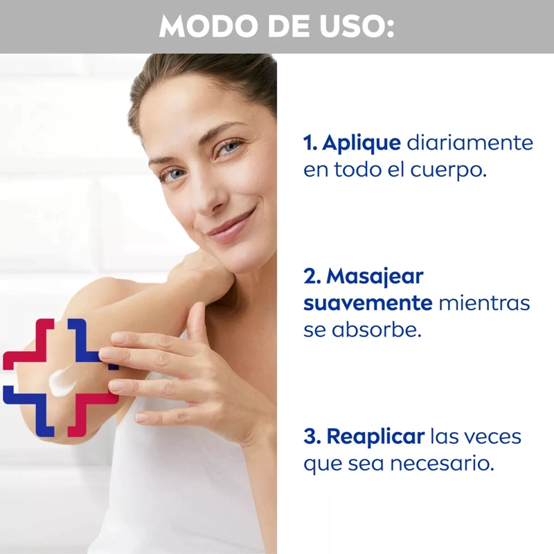 CREMA CUERPO NIVEA 1000 ML REGENERACIÓN INTENSIVA SERUM HUMECTACIÓN PROFUNDA - 3