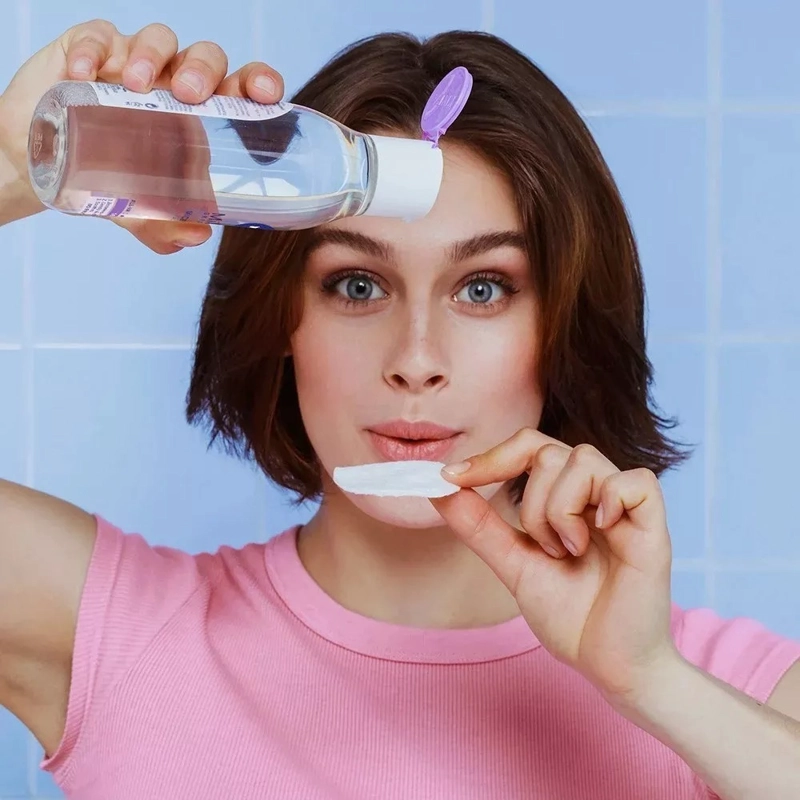 LOCIÓN AGUA MICELAR 3 EN 1 NIVEA PIEL SENSIBLE 100ML - 7