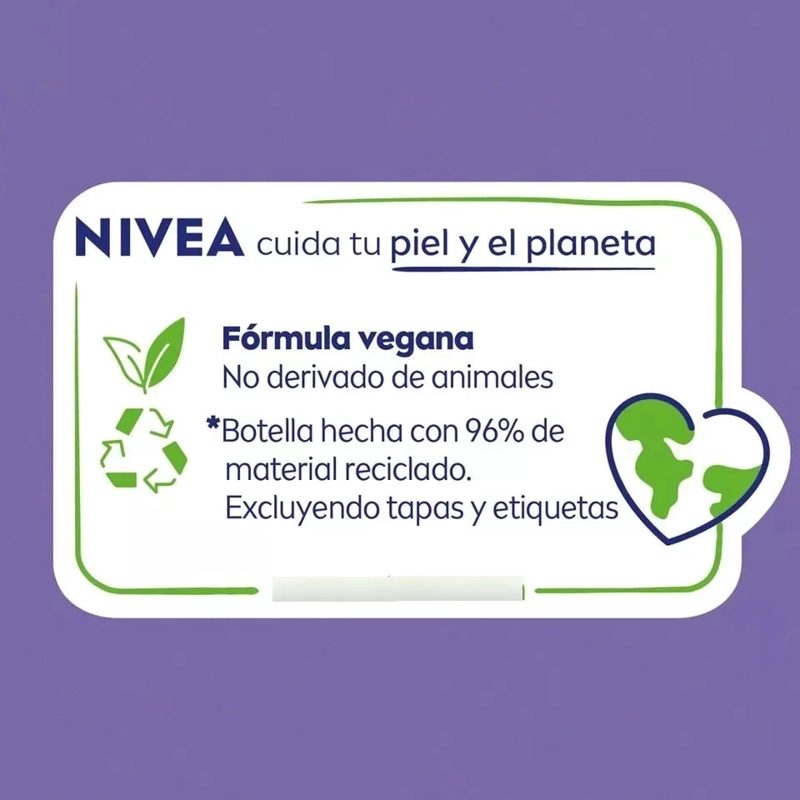 LOCIÓN AGUA MICELAR 3 EN 1 NIVEA PIEL SENSIBLE 100ML - 8