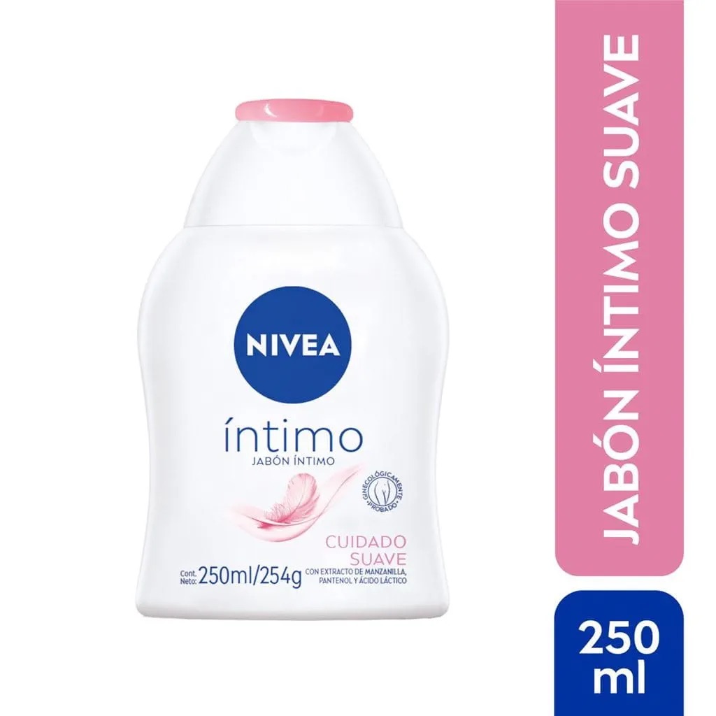 JABON INTIMO CORPORAL NIVEA 250 ML DELICATE COMFORT PUMP X - 2