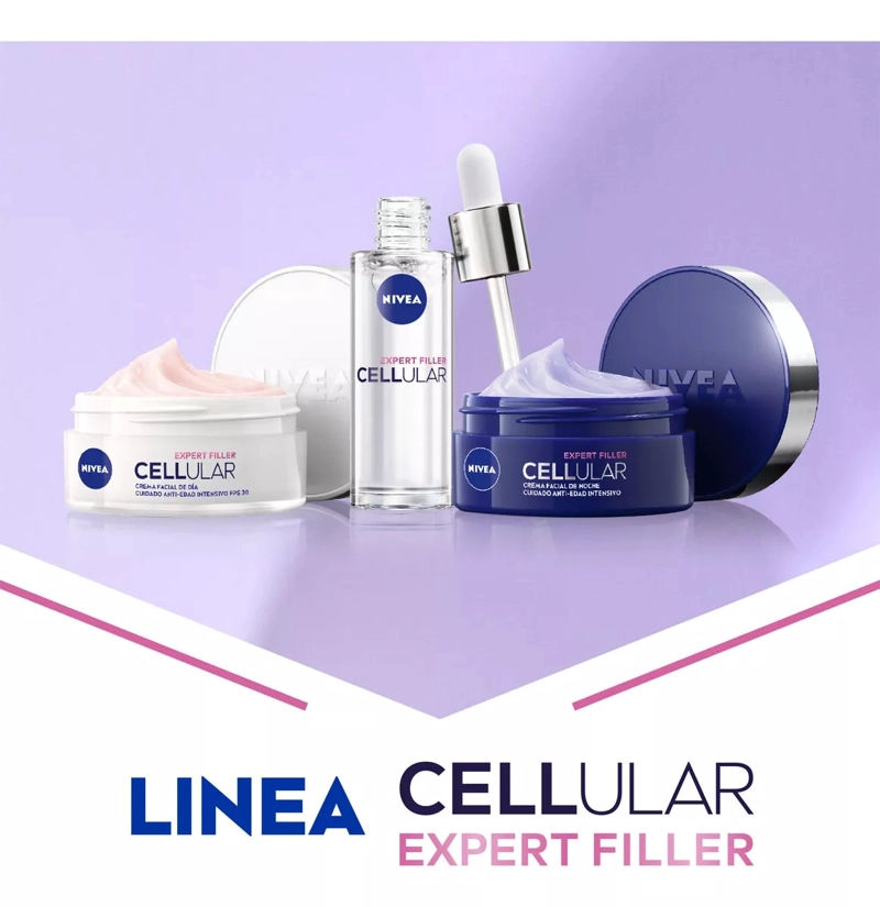 CREMA ROSTRO Y CUELLO NIVEA SPF 30 49G ANTI-EDAD CELLULAR EXPERT FILLER DÍA - 6