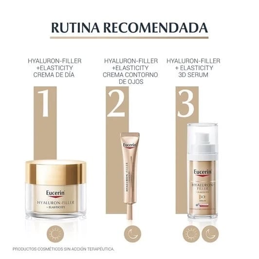 CONTORNO OJOS EUCERIN 15 ML HYALURON FILLER ELASTICITY ANTIEDAD - 4