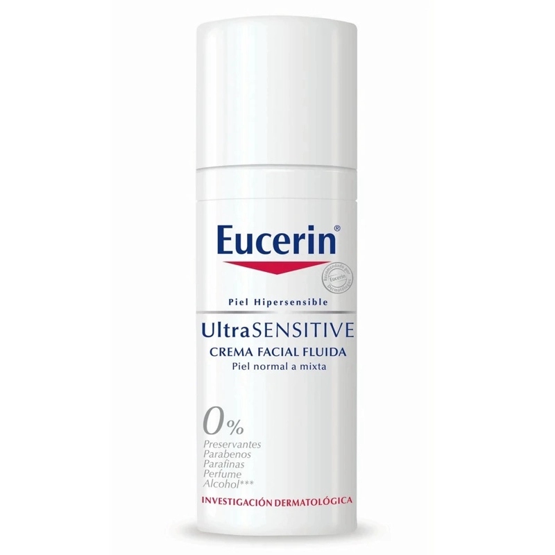 CREMA ROSTRO EUCERIN 50 ML FLUIDA ULTRASENSITIVE TIPO PIEL PIEL SENSIBLE - 1