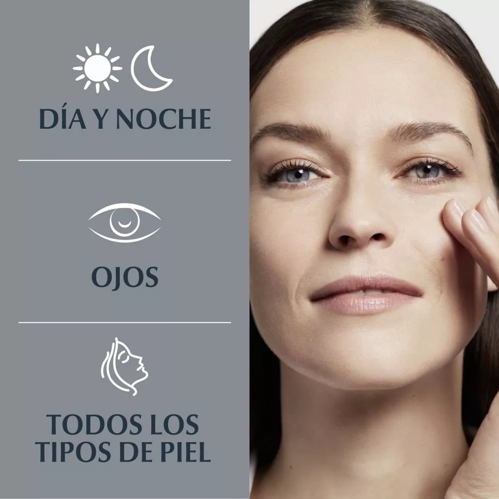 CREMA OJOS EUCERIN SPF 15 15G HYALURON FILLER 3X EFFECT DÍA/NOCHE TODO TIPO PIEL - 3