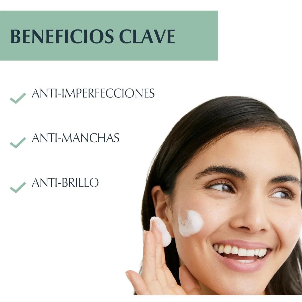 GEL LIMPIADOR ROSTRO Y CUELLO EUCERIN 150 ML DERMOPURE TRIPLE EFECTO - 2