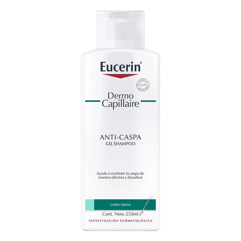 SHAMPOO CABELLO EUCERIN 250 ML DERMOCAPILLAIRE ANTICASPA GEL - 1