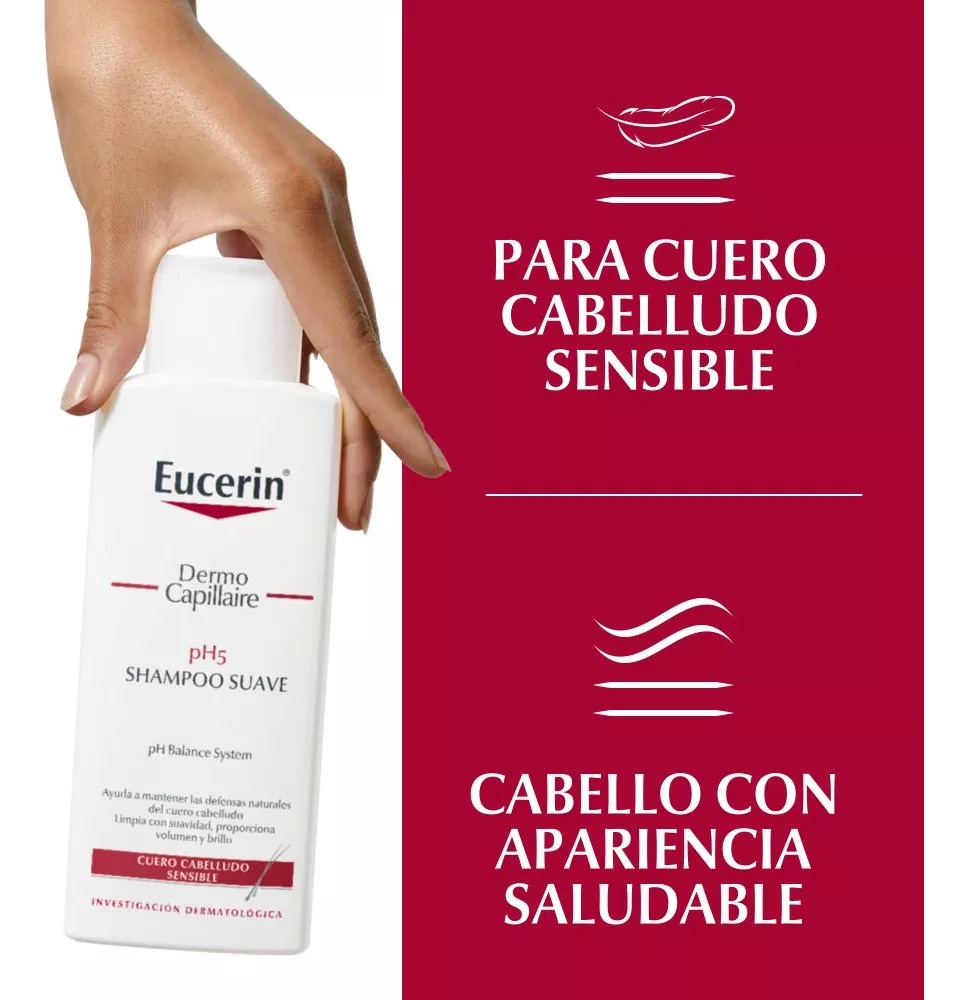 SHAMPOO CABELLO EUCERIN 250 ML DERMOCAPILLAIRE PH5 - 4
