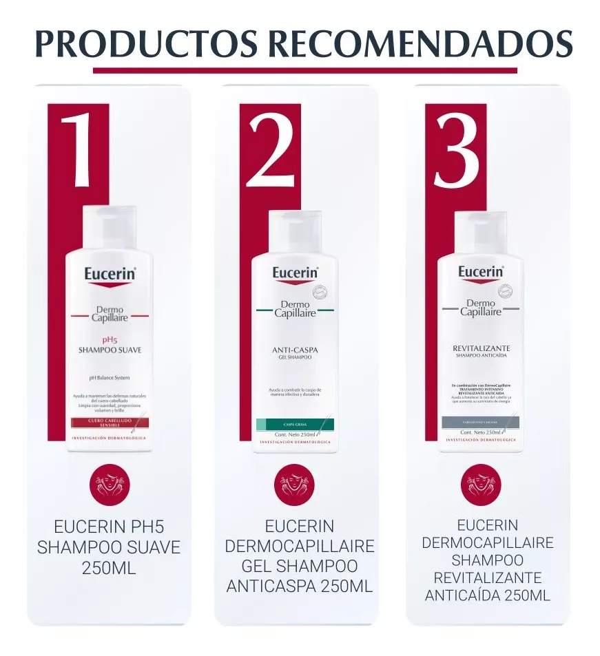 SHAMPOO CABELLO EUCERIN 250 ML DERMOCAPILLAIRE PH5 - 7