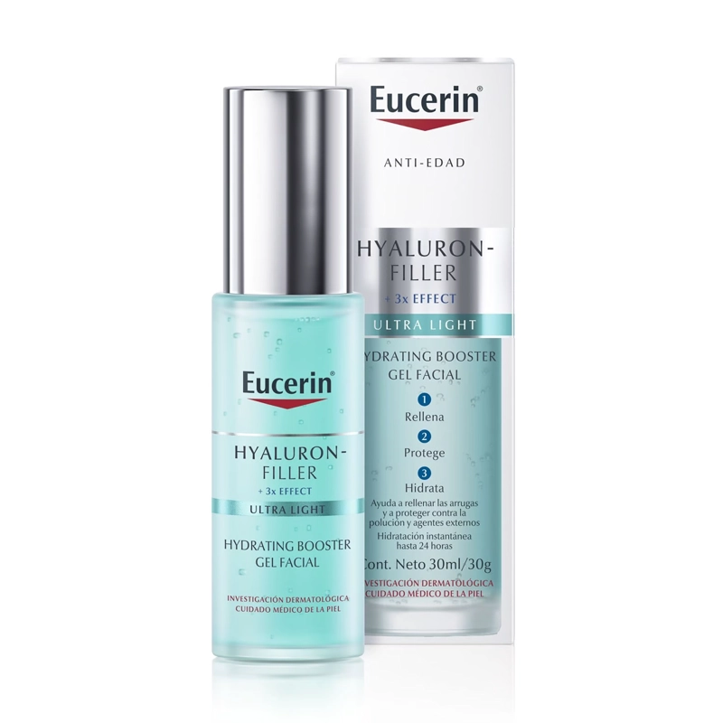 LOCIÓN ROSTRO Y CUELLO EUCERIN 30 ML HYALURON-FILLER HYDRATING BOOSTER - 1