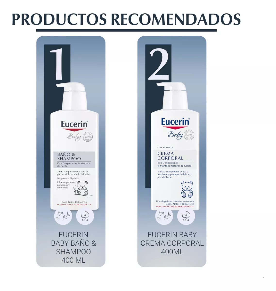 SHAMPOO EUCERIN 400 ML BAÑO Y PH5 - 6