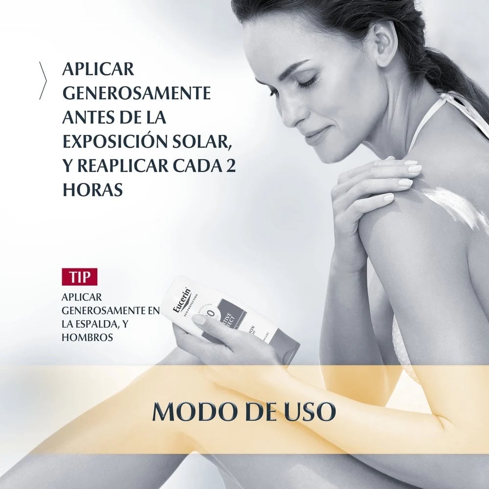 BLOQUEADOR CUERPO EUCERIN SPF 50 30 ML SUN LOTION TEXTURA MUY LIGERA - 4