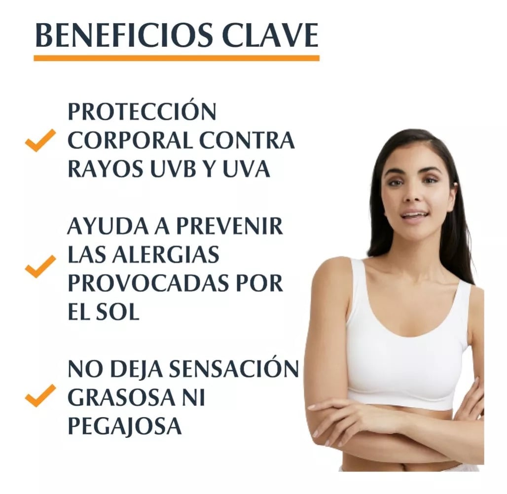 BLOQUEADOR ROSTRO EUCERIN SPF 50 150 ML CREMA ALERGIAS - 2