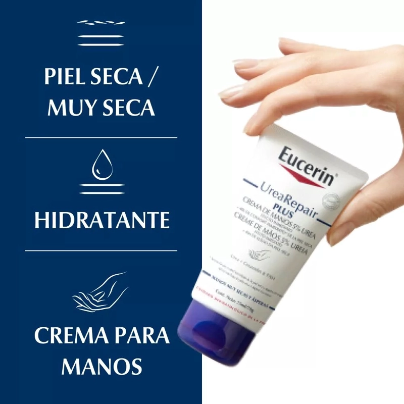 CREMA MANOS EUCERIN 75 ML UREA REPAIR - 3